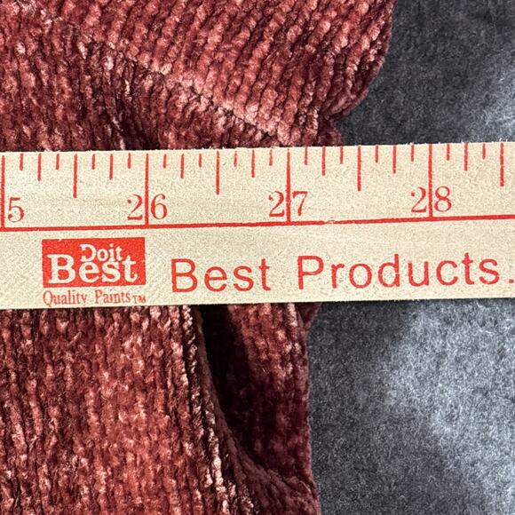 Cg.l.Cg Womens Sz 2X Rust Mock Turtleneck Neck Sweater Cozy Soft Cottagecore - Picture 3 of 7